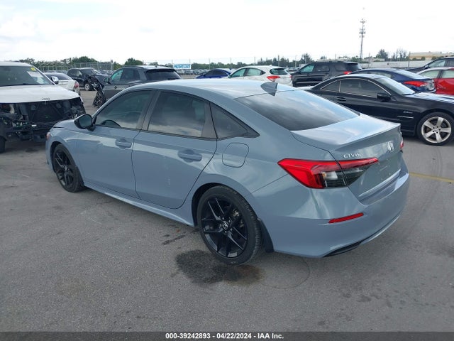 Honda Civic Sport 2022 2HGFE2F5XNH595535 Image 3
