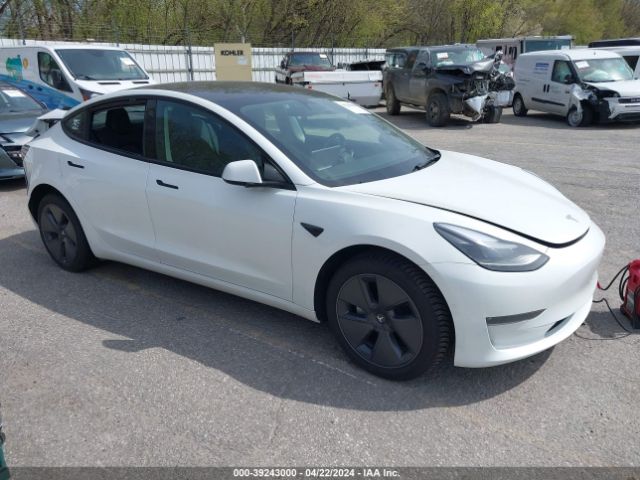 Продажа на аукционе авто 2022 Tesla Model 3 Long Range Dual Motor All-wheel Drive, vin: 5YJ3E1EB8NF349088, номер лота: 39243000