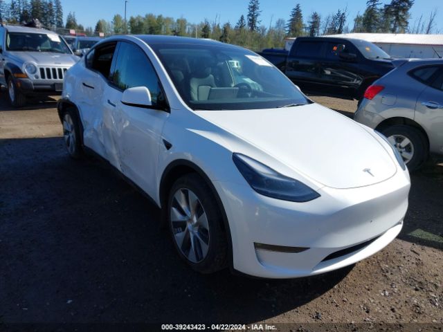 Auction sale of the 2023 Tesla Model Y Awd/long Range Dual Motor All-wheel Drive, vin: 7SAYGDEE7PF755302, lot number: 39243423