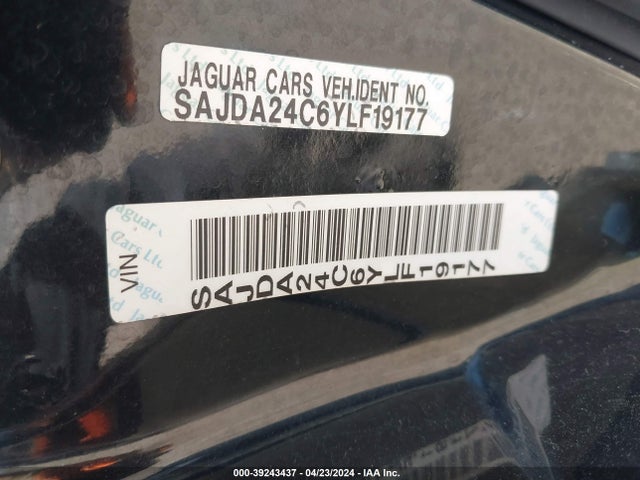 2000 JAGUAR XJ8 SAJDA24C6YLF19177 Photo 8