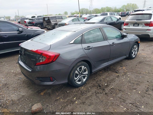 Honda Civic Lx 2018 19XFC2F57JE042061 Image 4
