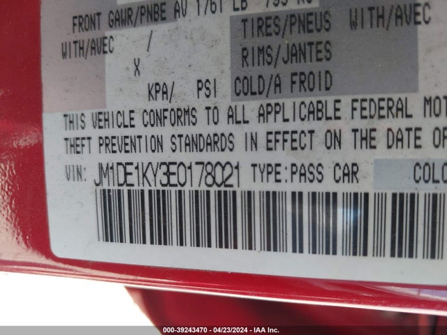 Mazda Mazda2 Sport 2014 JM1DE1KY3E0178021 Image 9