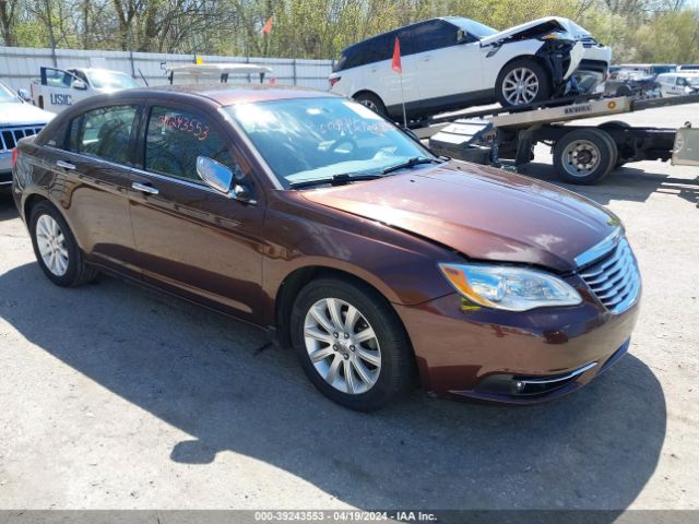 Auction sale of the 2013 Chrysler 200 Limited, vin: 1C3CCBCG3DN528184, lot number: 39243553