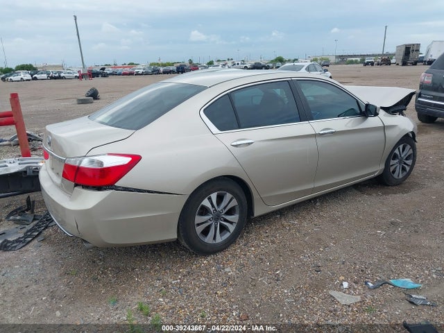 Honda ACCORD LX 2014 1HGCR2F36EA033328 Image 4