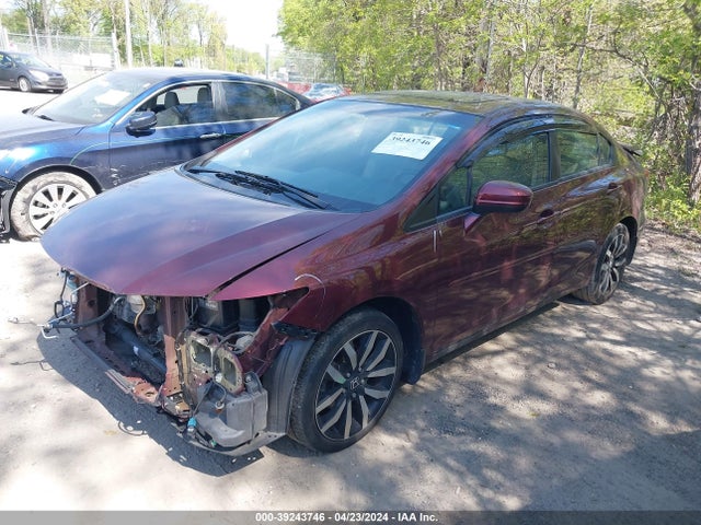 Honda Civic Ex-l 2014 2HGFB2F98EH505813 Image 2