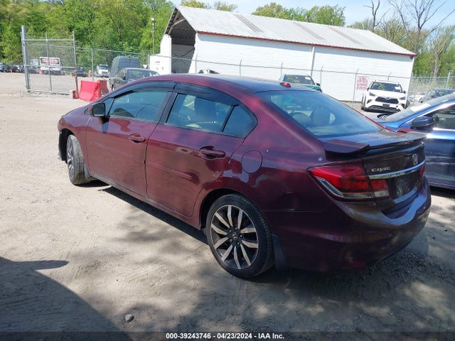 Honda Civic Ex-l 2014 2HGFB2F98EH505813 Image 3