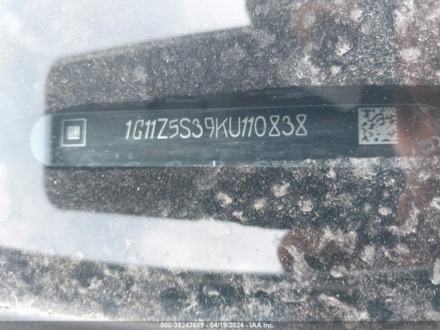 Chevrolet IMPALA LT 2019 1G11Z5S39KU110838 Image 9