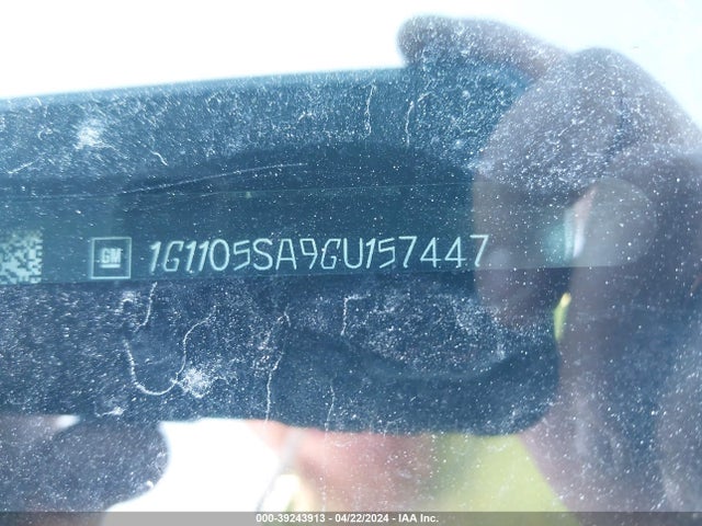 Chevrolet IMPALA 1LT 2016 1G1105SA9GU157447 Image 9