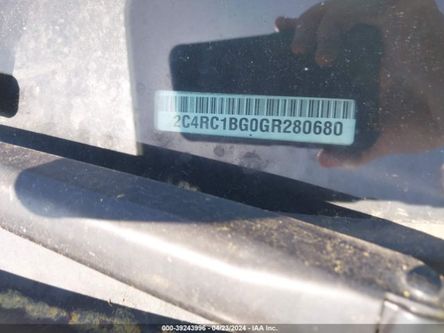 2C4RC1BG0GR280680 Chrysler Town & Country Touring