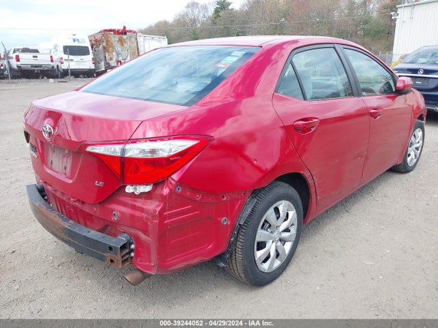 Toyota COROLLA LE 2014 2T1BURHE2EC112930 Image 4