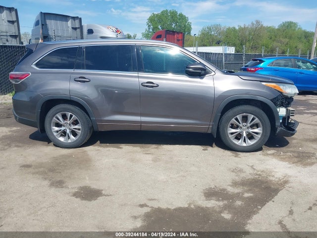 Toyota Highlander Xle V6 2014 5TDJKRFH3ES047592 Image 14