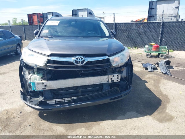 Toyota Highlander Xle V6 2014 5TDJKRFH3ES047592 Image 6