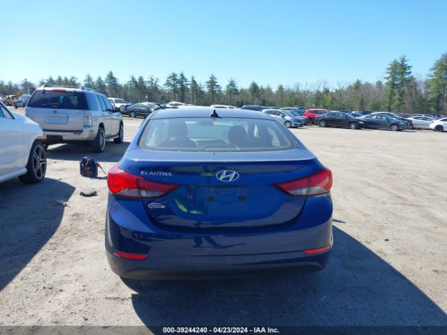 5NPDH4AE6GH746123 Hyundai ELANTRA SE
