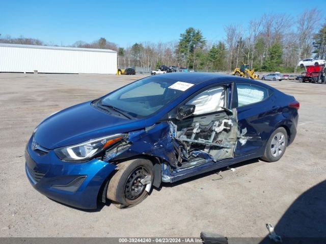 5NPDH4AE6GH746123 Hyundai ELANTRA SE