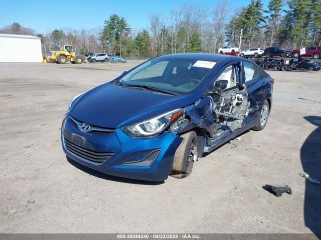 5NPDH4AE6GH746123 Hyundai ELANTRA SE