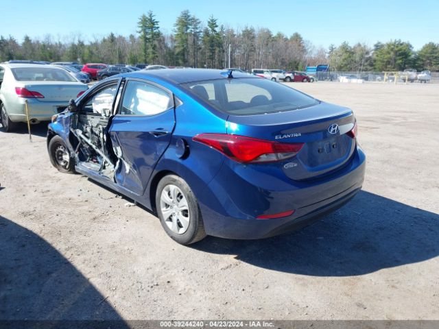 5NPDH4AE6GH746123 Hyundai ELANTRA SE