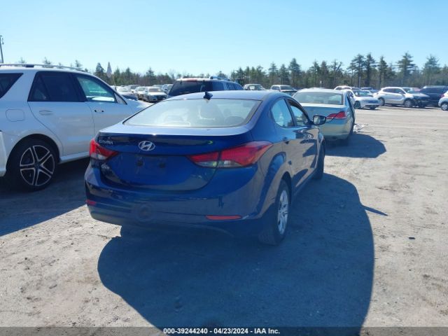 5NPDH4AE6GH746123 Hyundai ELANTRA SE
