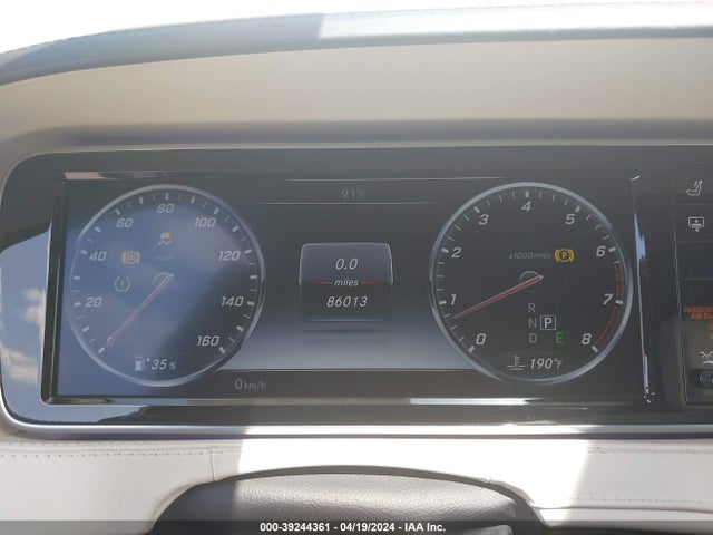 WDDUG8CB5HA325439 Mercedes-Benz S 550
