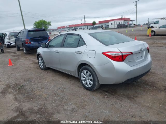 2T1BURHE4FC371467 Toyota COROLLA LE