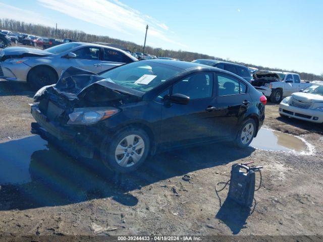 KNAFK4A64F5340386 KIA FORTE LX
