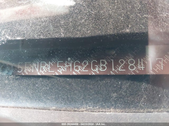 Honda Odyssey Ex-l 2016 5FNRL5H62GB128417 Image 9
