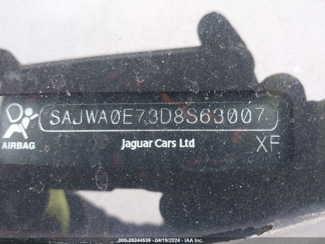 2013 JAGUAR XF SAJWA0E73D8S63007 Photo 8