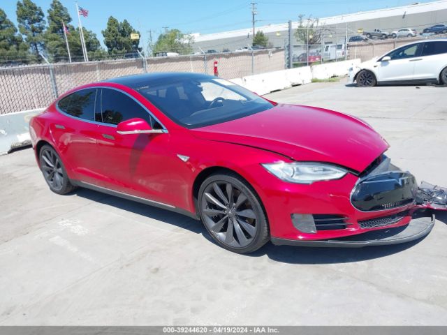 2014 Tesla Model S P85 მანქანა იყიდება აუქციონზე, vin: 5YJSA1H12EFP64837, აუქციონის ნომერი: 39244620