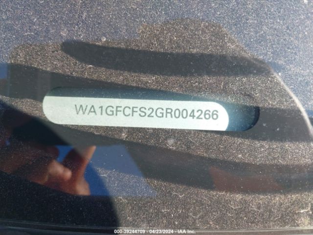 WA1GFCFS2GR004266 Audi Q3 2.0t Premium Plus