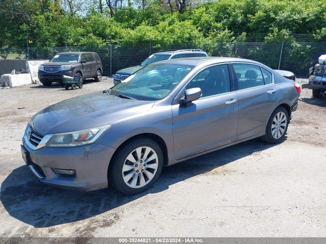 Honda Accord Ex-l V-6 2014 1HGCR3F83EA015192 Image 2