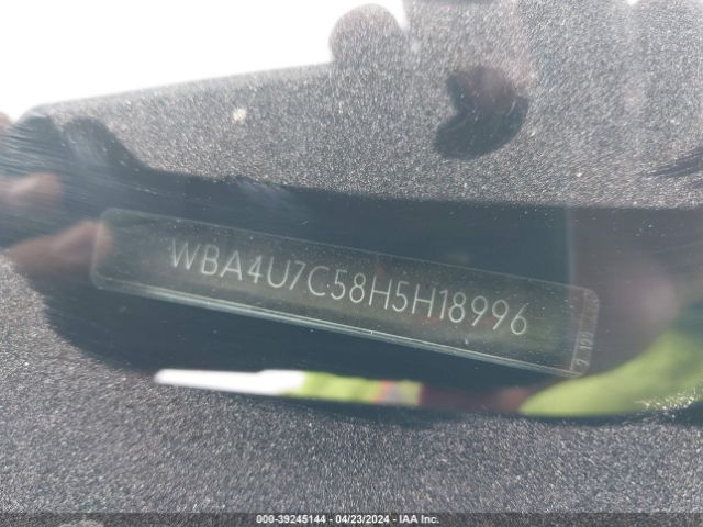 WBA4U7C58H5H18996 BMW 430I