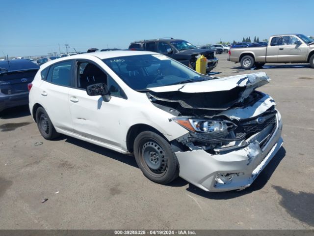 Aukcja sprzedaży 2018 Subaru Impreza 2.0i, vin: 4S3GTAA6XJ3718508, numer aukcji: 39245325