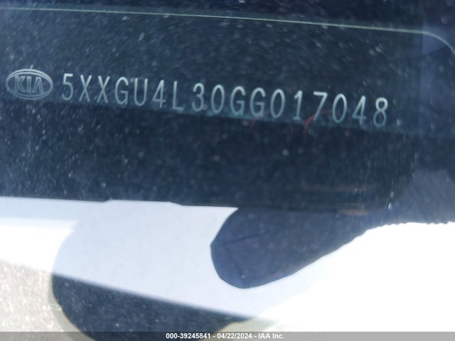 KIA OPTIMA EX 2016 5XXGU4L30GG017048 Image 9