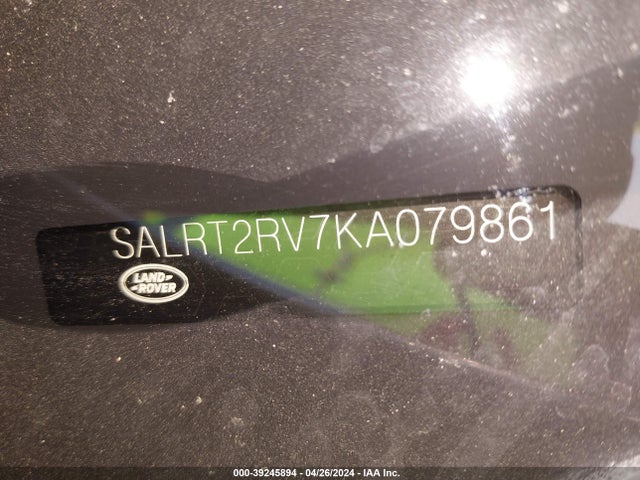 SALRT2RV7KA079861 Land Rover Discovery Hse Luxury