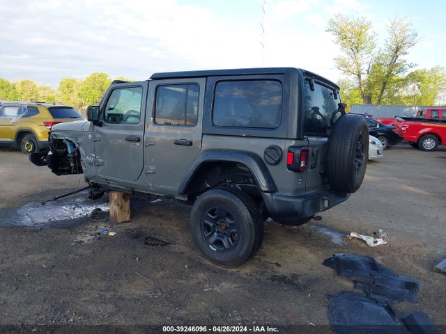1C4HJXDN7JW230440 Jeep Wrangler Unlimited Sport 4x4