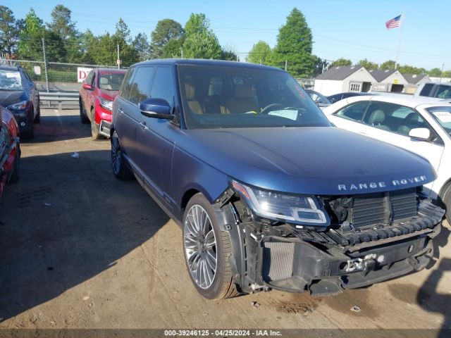 Продаж на аукціоні авто 2020 Land Rover Range Rover Autobiography, vin: SALGV5SE5LA401539, номер лоту: 39246125