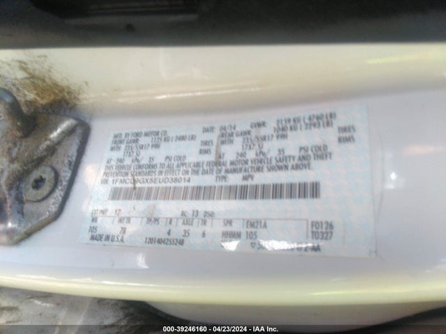 Ford ESCAPE SE 2014 1FMCU9GX5EUD38014 Image 9