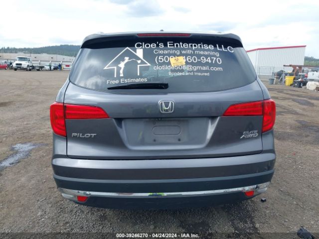 5FNYF6H0XJB037679 Honda Pilot Elite