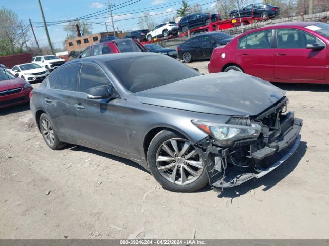 Auction sale of the 2014 Infiniti Q50 Premium, vin: JN1BV7AR3EM705779, lot number: 39246284