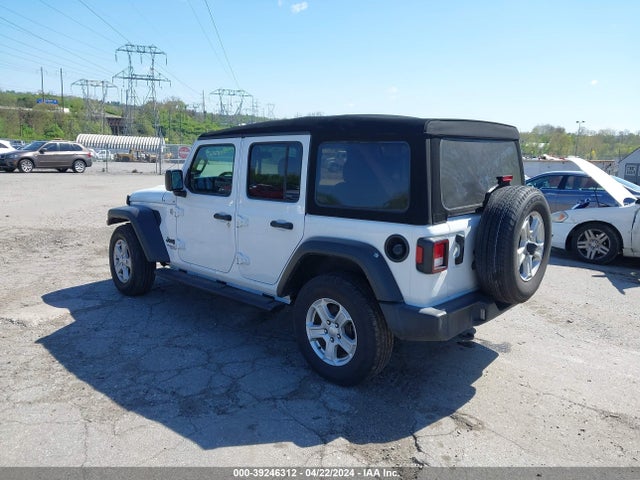 1C4HJXDN4MW758263 Jeep Wrangler Unlimited Sport S 4x4