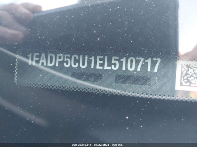 1FADP5CU1EL510717 Ford C-max Energi Sel