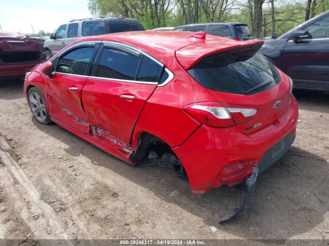 3G1BF6SMXHS593454 Chevrolet Cruze Premier Auto