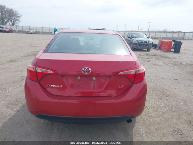 2T1BURHE4KC186247 Toyota COROLLA LE