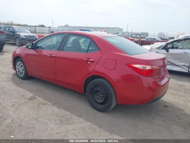 2T1BURHE4KC186247 Toyota COROLLA LE