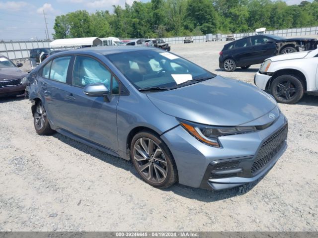 Auction sale of the 2021 Toyota Corolla Se, vin: 5YFS4MCE2MP094860, lot number: 39246645