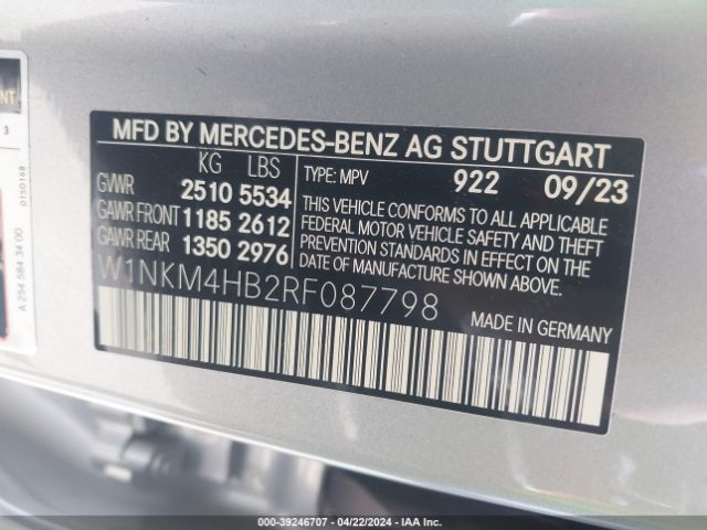 W1NKM4HB2RF087798 Mercedes-Benz Glc 300 4matic Suv