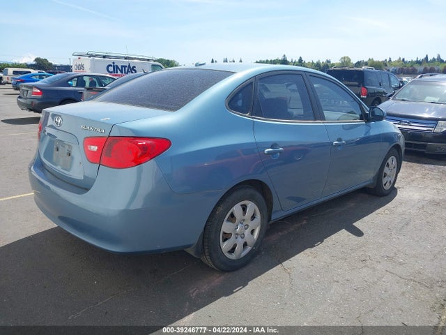 Aukcja sprzedaży 2007 Hyundai Elantra Gls/limited/se, vin: KMHDU46DX7U211924, numer aukcji: 39246777