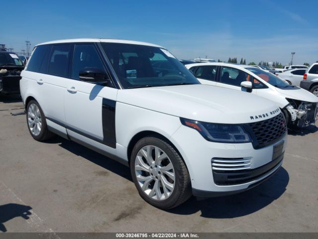 39246795 :رقم المزاد ، SALGS2RE5KA536080 vin ، 2019 Land Rover Range Rover 5.0l V8 Supercharged مزاد بيع