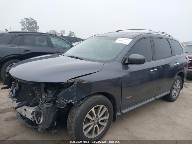 Nissan Pathfinder Hybrid Sv 2014 5N1CR2MN9EC653674 Image 2