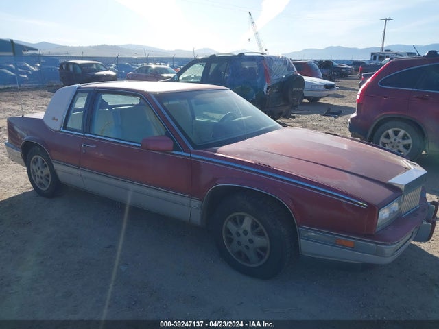 1988 CADILLAC ELDORADO 1G6EL1157JU615610