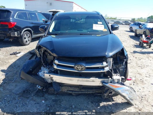 5TDKZRFH6KS316485 Toyota Highlander Xle